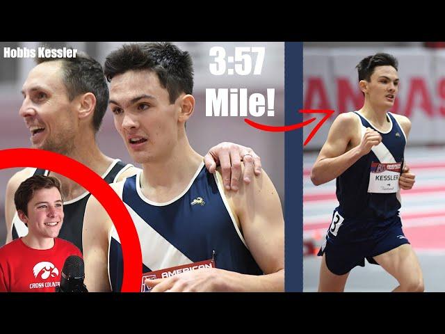 Interview with Hobbs Kessler! American High School Indoor Mile Record Holder