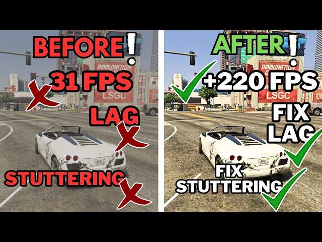  NEW GTA 5 Performance Hacks 2024 - Boost FPS & Fix Lag/Stuttering NOW! 