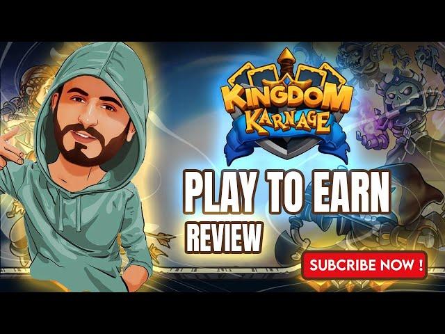 KINGDOM KARNAGE - NFT GAME  -  PLAY TO EARN BLOCKCHAIN GAME  Review - #nft #nftgame - Crypto Yuhanis