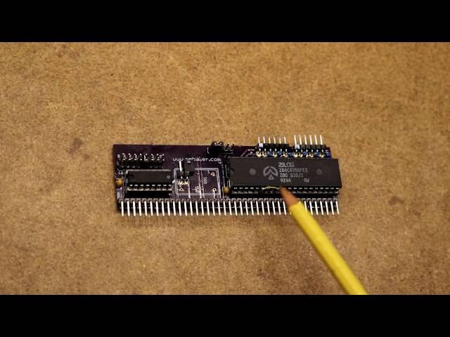 Z80 Retrocomputing 9 - RC2014 CTC and SIO/2 boards, interface Z80 to GPS