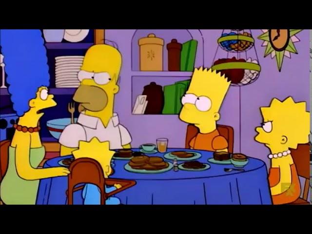 The Simpsons - Homer Is Not Talking To Lisa