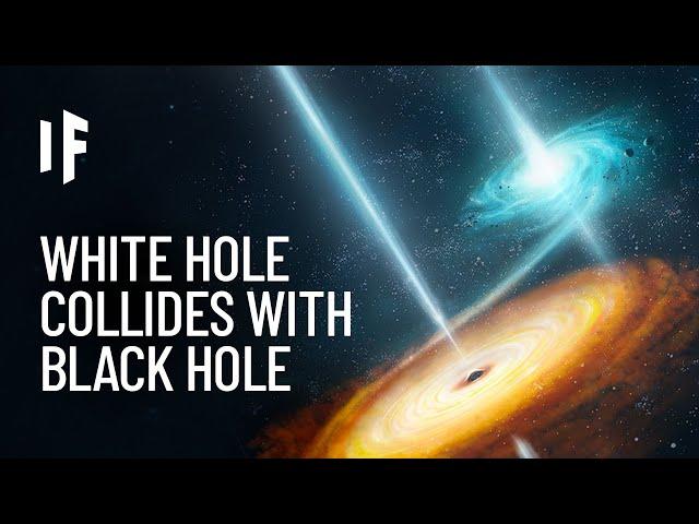 What If a White Hole and Black Hole Collided?