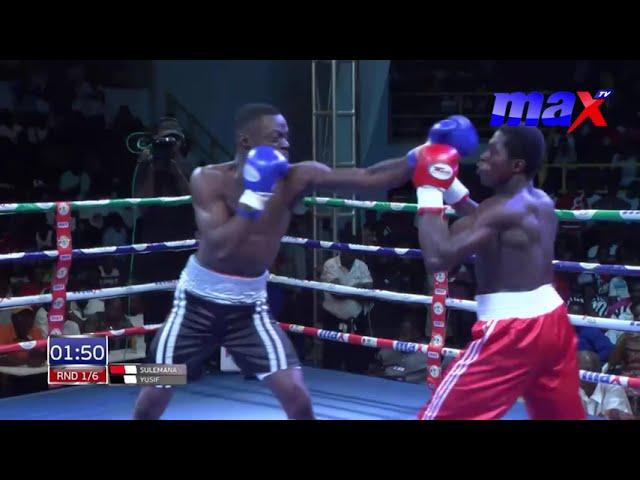 Alidu Sulemana Vs Yahaya Yusif - Fight Night 20 At The Bukom Boxing Arena