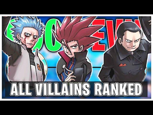 All Villains Ranked - Good To Evil (Pokémon Adventures)