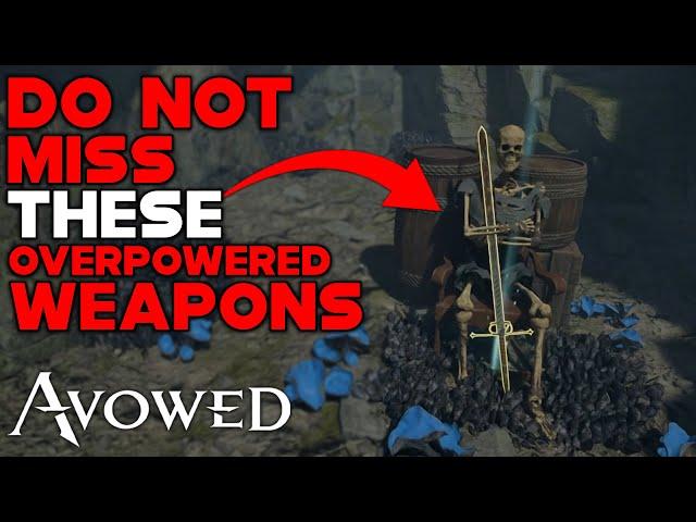 DO NOT MISS THESE OVERPOWERED WEAPONS IN AVOWED