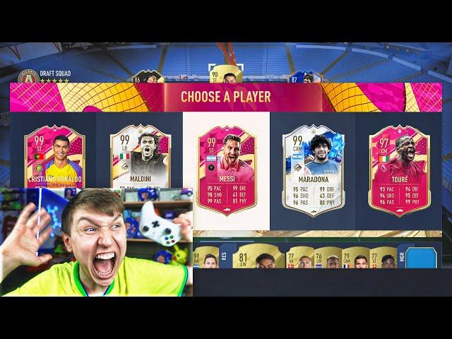 99 MESSI IN A 195 RATED FUTTIES FUT DRAFT!! (FIFA 23)