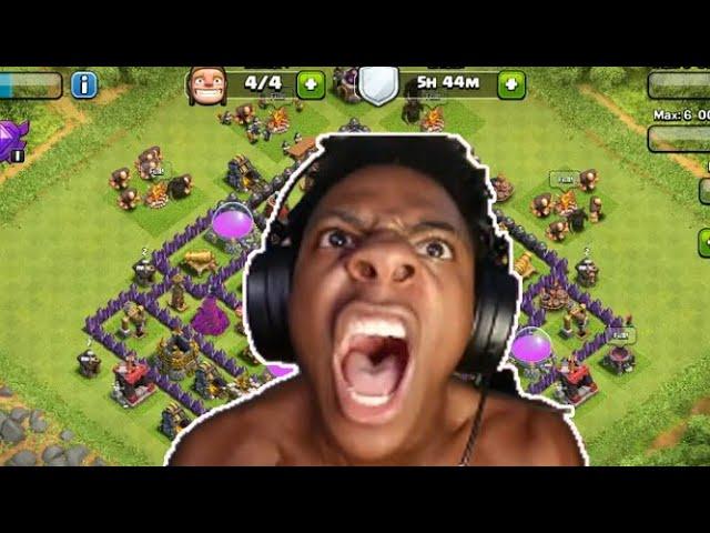 IShowSpeed plays CLASH OF CLANS-FULL VIDEO