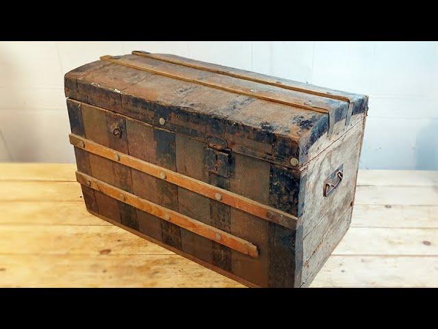 Steamer Trunk Restoration