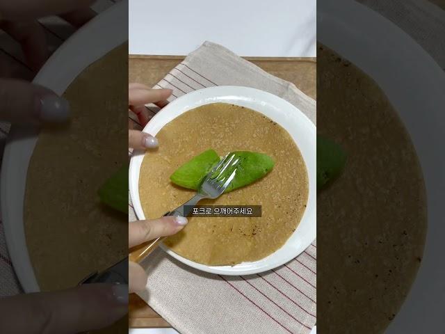 재료3가지, 브런치 이렇게드세요 #노밀가루