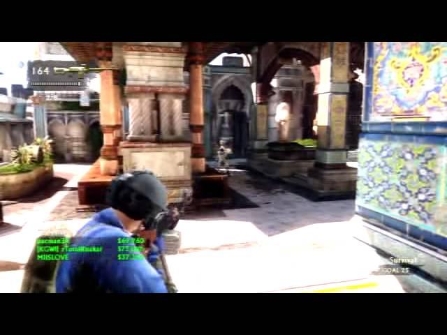 Uncharted 3: Online Multiplayer CRUSHING COOP Museum DOUBLE CASH.mov