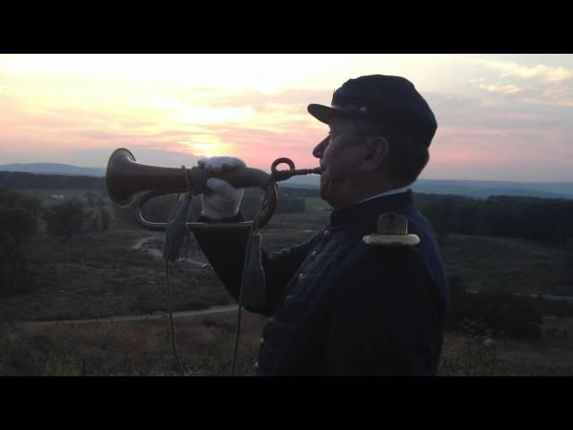 Taps on Little Round Top in Gettysburg