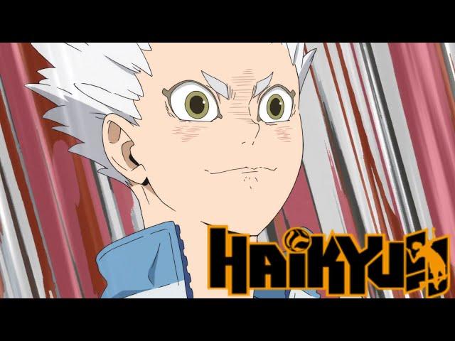 Just Little Giant For 5 Minutes || Haikyuu Season 4 Best Moment (Hoshiumi Kourai Moment compilation)