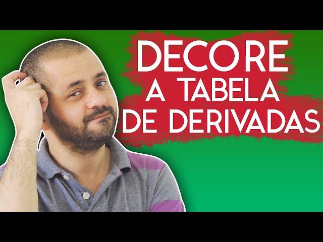 Derivadas #6 - Decorando a Tabela de Derivadas