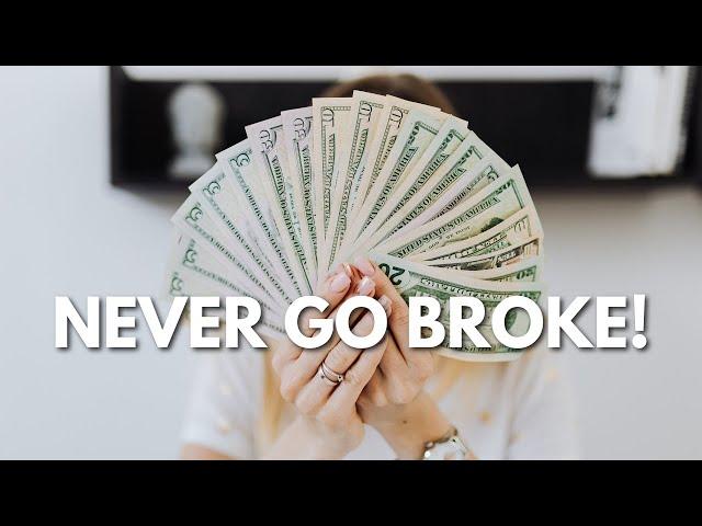 15 Habits of People Who NEVER Go Broke (or stay broke) | FRUGAL & MONEY