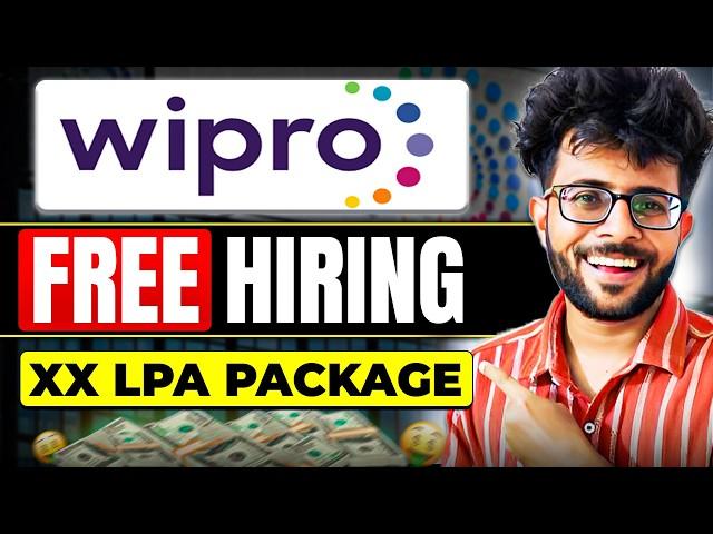 Wipro Free Hiring Announced | Elite & WILP | OFF Campus |  Btech / BCA / BSc  