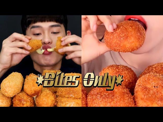 Fried Mozzarella Compilation (Part 1) *BITES ONLY*