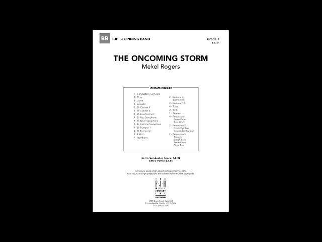 The Oncoming Storm | Mekel Rogers