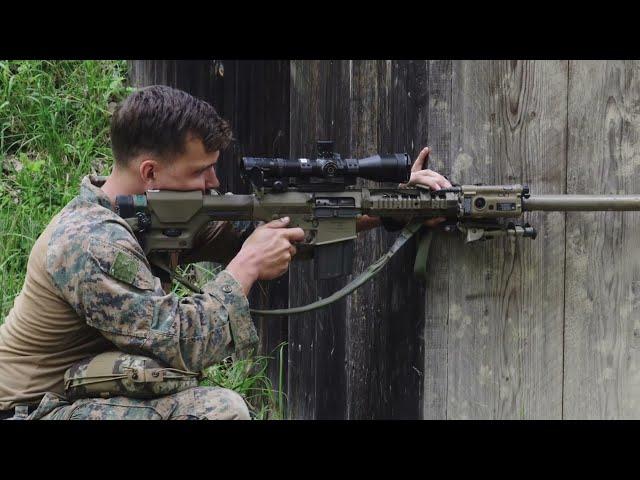 SNIPER Training with Reconnaissance Marines at Panzer Kaserne