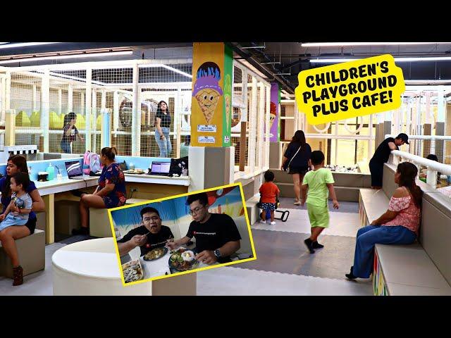 WIHT KIDS' CAFE & PLAYGOUND: Parents and their kids can bond here!