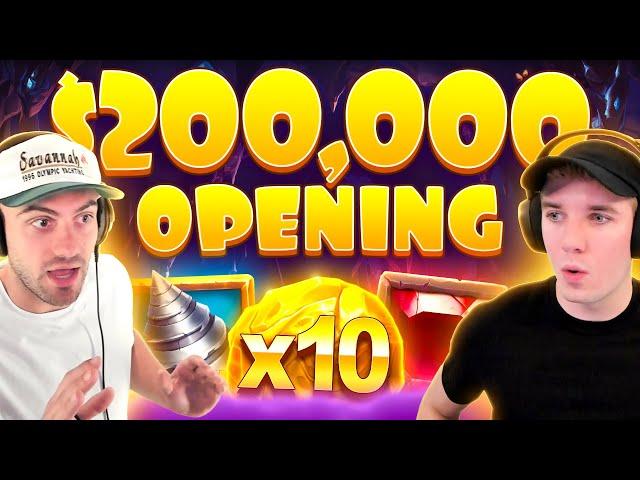 $200,000 BONUS OPENING! (SOME NEW GAMES)