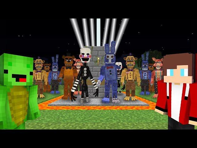 FNAF vs. Security Village Battle - Minecraft