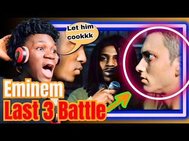 Eminem Fried, Roast and Cooked em All || 8 MILE Last 3 Battle