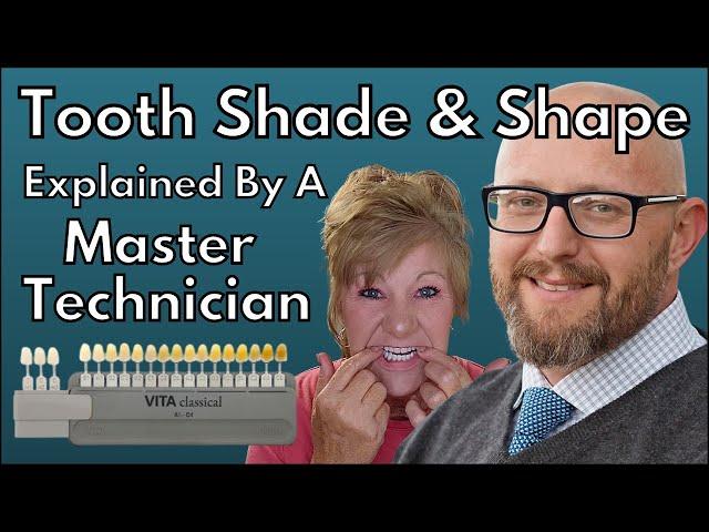 How To Pick A Denture Tooth Shade & Tooth Shape For Your Dentures