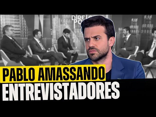 PABLO MARÇAL AMASSANDO JORNALISTAS LACRADORES EM ENTREVISTA