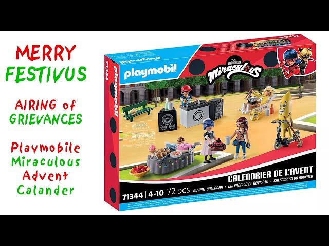 Merry Festivus - Airing of Grievances -  Playmobil Miraculous Advent Calendar