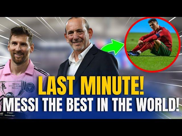 DON GARBER APPOINS MESSI AS THE BEST IN THE WORLD AND EXCLUDES CRISTIANO RONALDO!