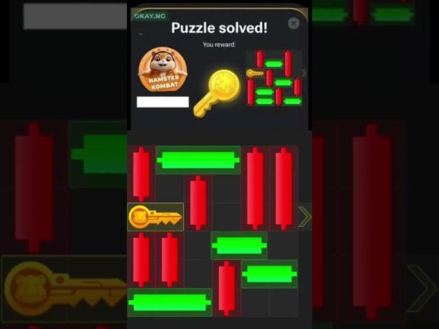 Solve Mini Game PUZZLE in Hamster Kombat 23 September #gaming #puzzle @IOTF