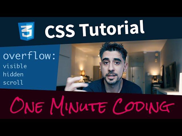 CSS Overflow Tutorial - One Minute Coding