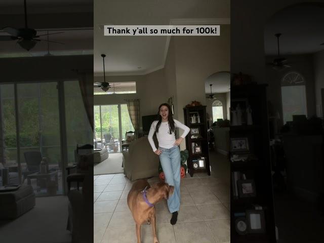 We did it!! #foryou #dogmom #blowup #vizsla