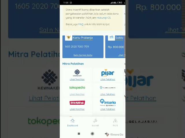 Buat kamu yang baru lulus prakerja ikutin pelatihan ini yuk biar insentif mu cepat turun