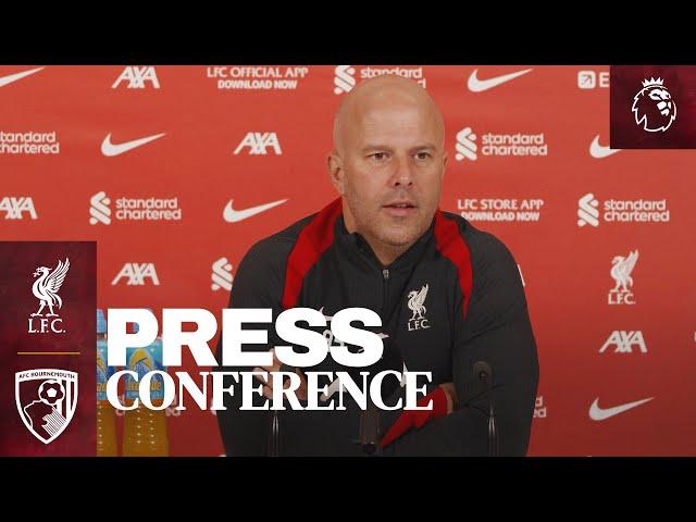 Press Conference: Liverpool vs Bournemouth | Premier League | Arne Slot