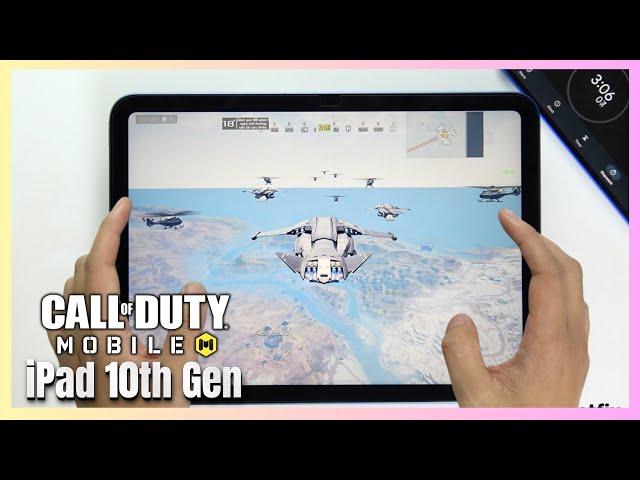 iPad 10th Gen Call of Duty Mobile Gaming test CODM Update | Apple A14 Bionic