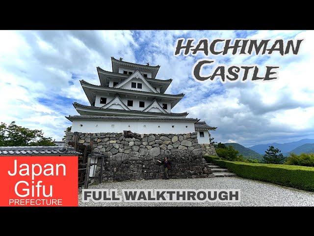 Gujo Hashiman Castle - Full Walkthrough  inside & outside