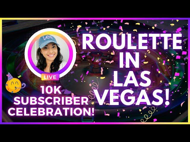  THAT WAS CRAZINESS!  10K CELEBRATION | LIVE 2 OF 4: Roulette at El Cortez in Las Vegas!