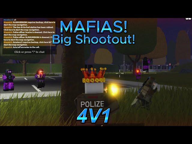 Emergency Hamburg SEK Nice Gameplay! Shootout! Mafias! | ROBLOX (AmateurZ)