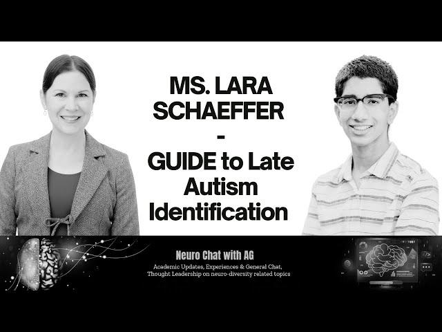 MS. LARA SCHAEFFER - GUIDE to Late Autism Identification