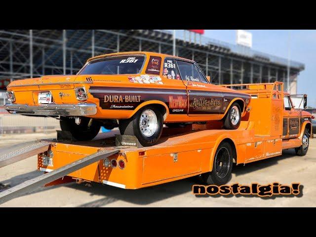 VINTAGE! '64  DODGE CAR HAULER! '63 MAX WEDGE PLYMOUTH BELVEDERE! RT66!