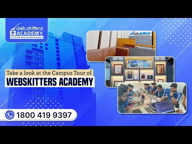 Virtual Campus Tour of Webskitters Academy | The Best Job Oriented IT Institute in Kolkata