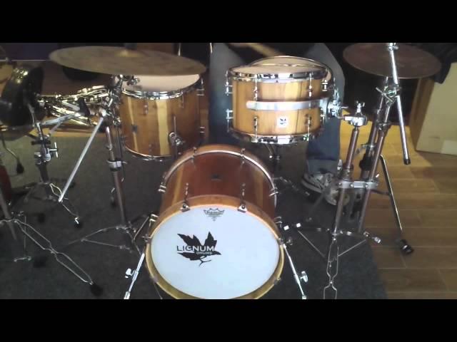 Lignum Drums bopset tested by Kim Weemhoff