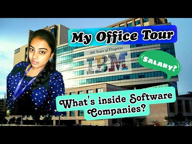 My Office Tour|IBM office Bangalore| Manayata Tech Park Complete Tour |My Job Designation|Salary ?