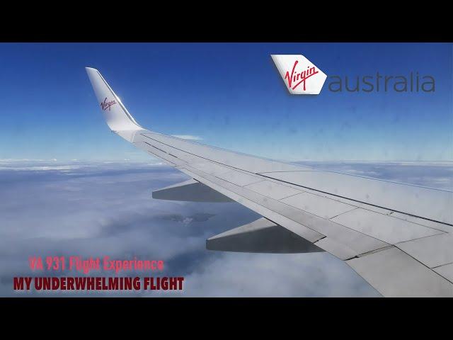 UNENJOYABLE FLIGHT With Virgin Australia VA931: Sydney to Brisbane