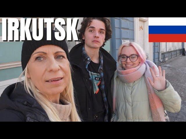 A Day in IRKUTSK Siberia  with Locals, Russia 2023