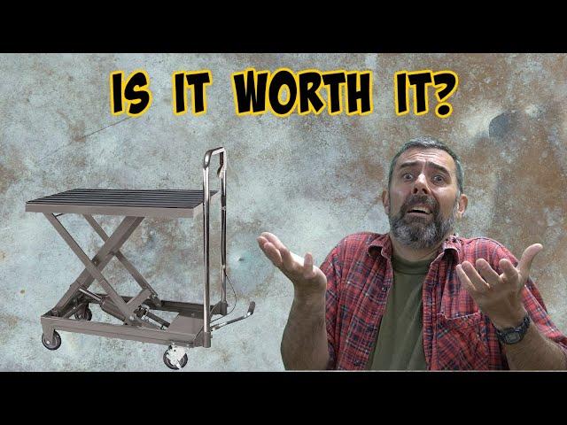 Harbor Freight Lift Table: A Long Term Review Of This Unusual Tool.