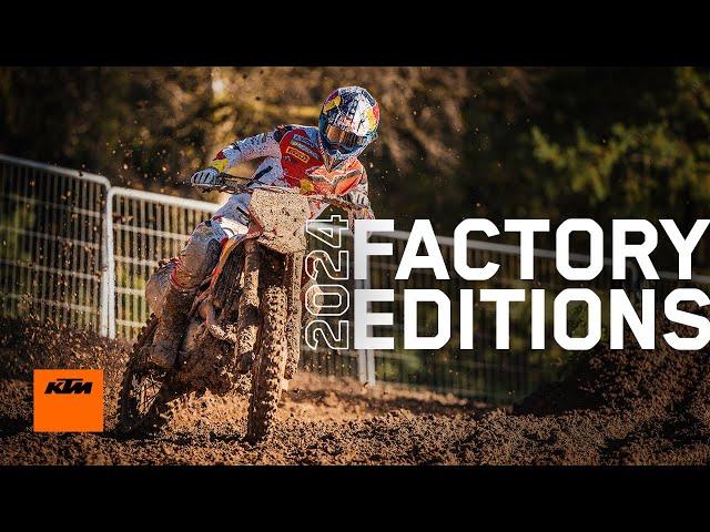 Setting a new benchmark in motocross – 2024 KTM SX-F FACTORY EDITIONS | KTM