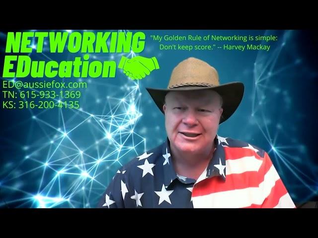 Networking Education Ep 6 - On how to be a better People Networker, Business Networking