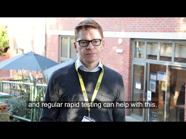 Overview of Wokingham Borough Council's rapid testing programme